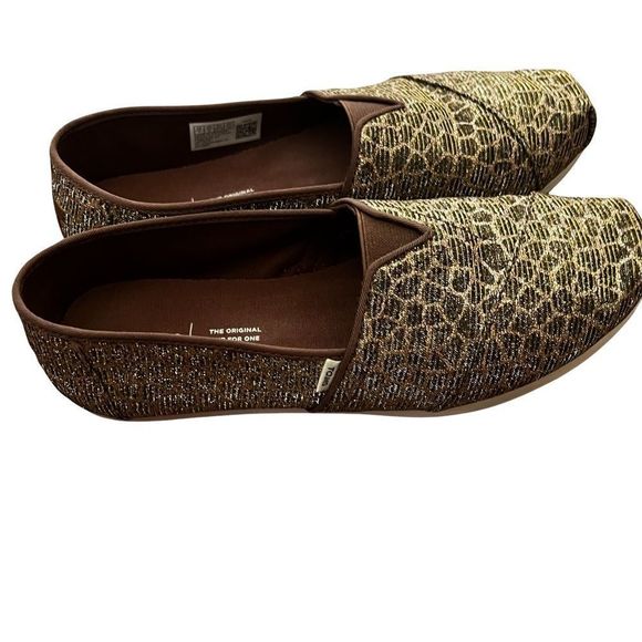 Toms Leopard Print Flats - Picture 3 of 8